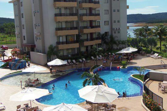 Apart-Hotel Marina Flat Caldas Novas Exteriér fotografie